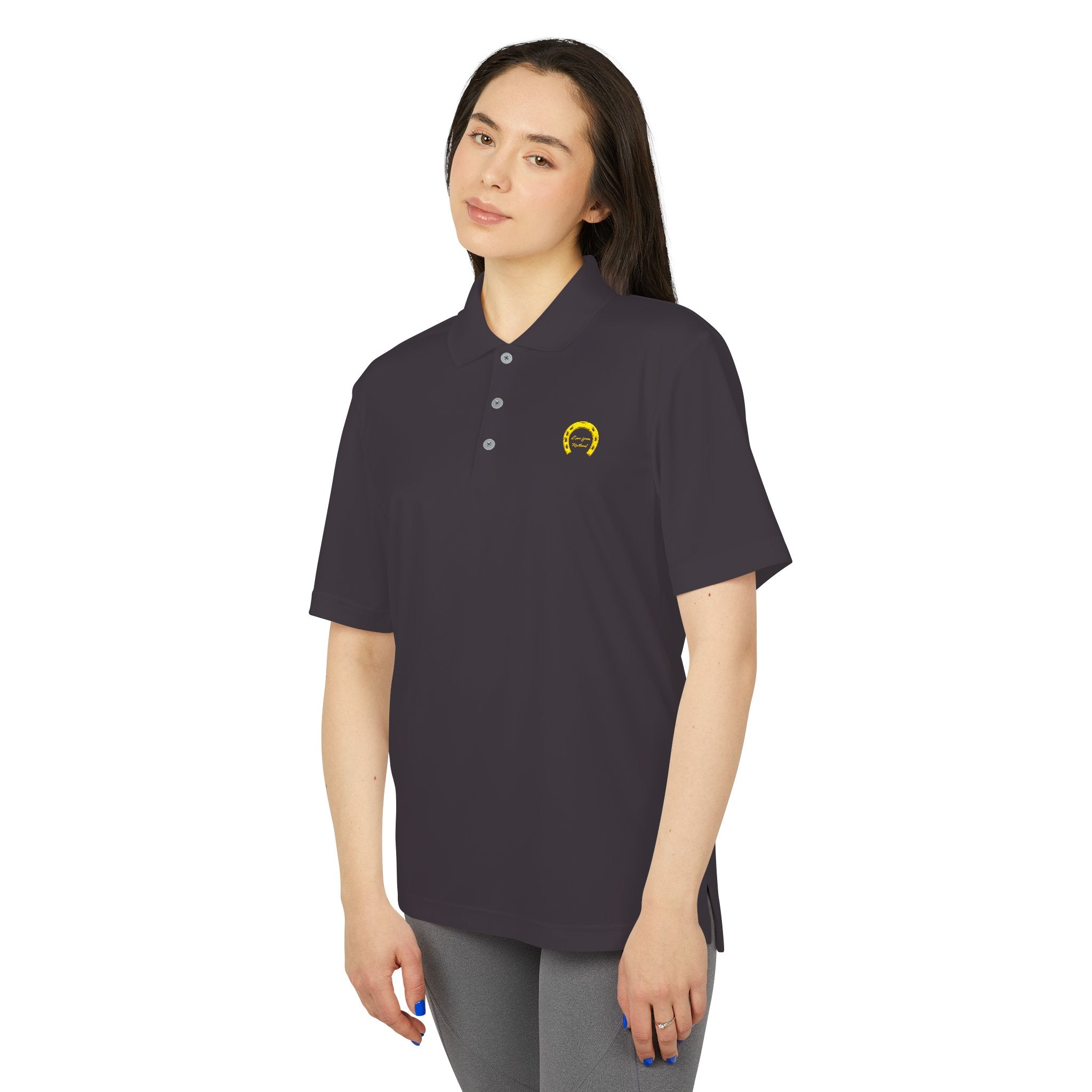 Classic Logo Adidas Unisex Performance Polo