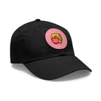 Heart & Horseshoe Cap with Leather Patch (Round)