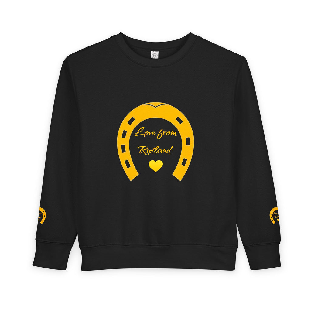 Heart & Horseshoe Toddler Sweatshirt