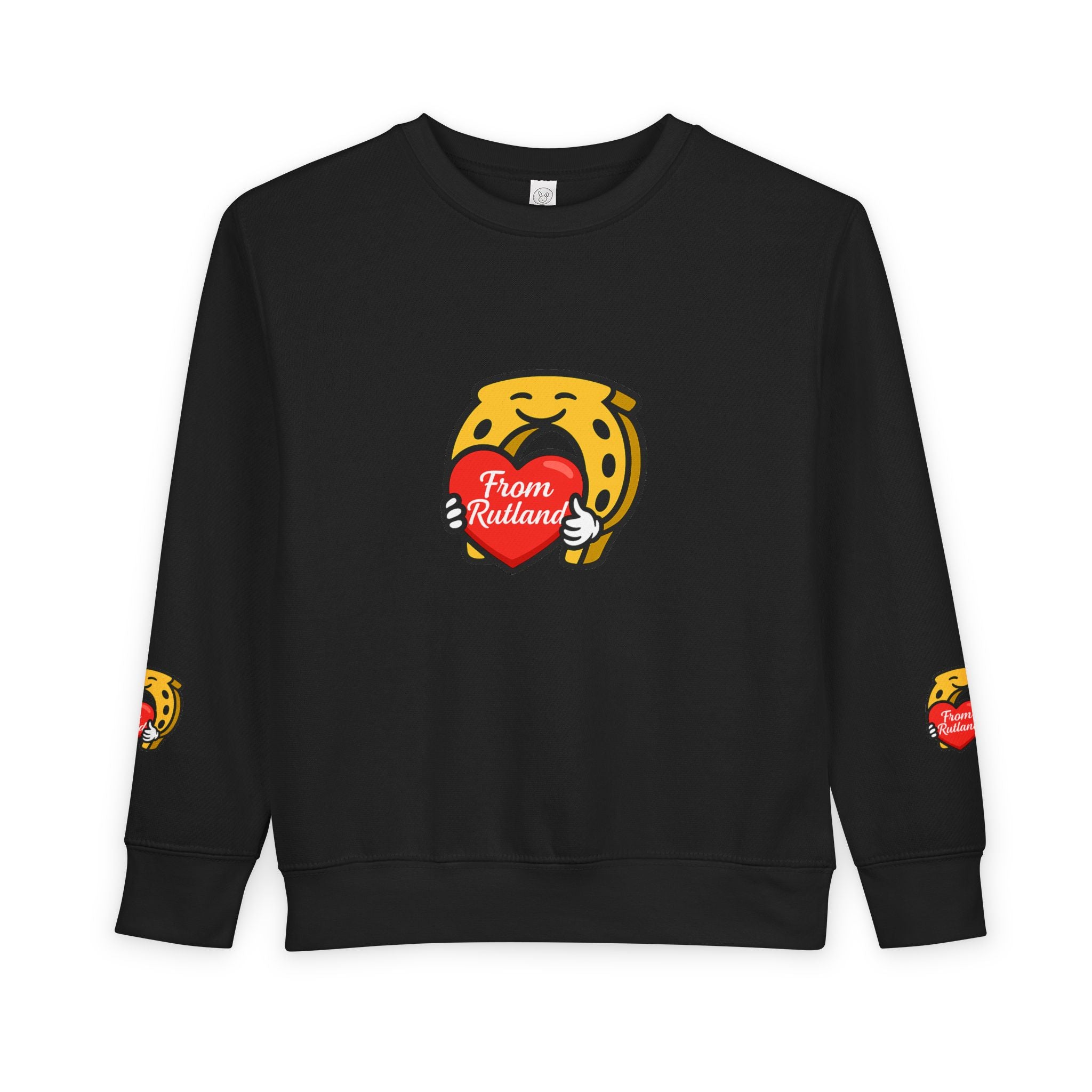 Heart & Horseshoe Toddler Sweatshirt