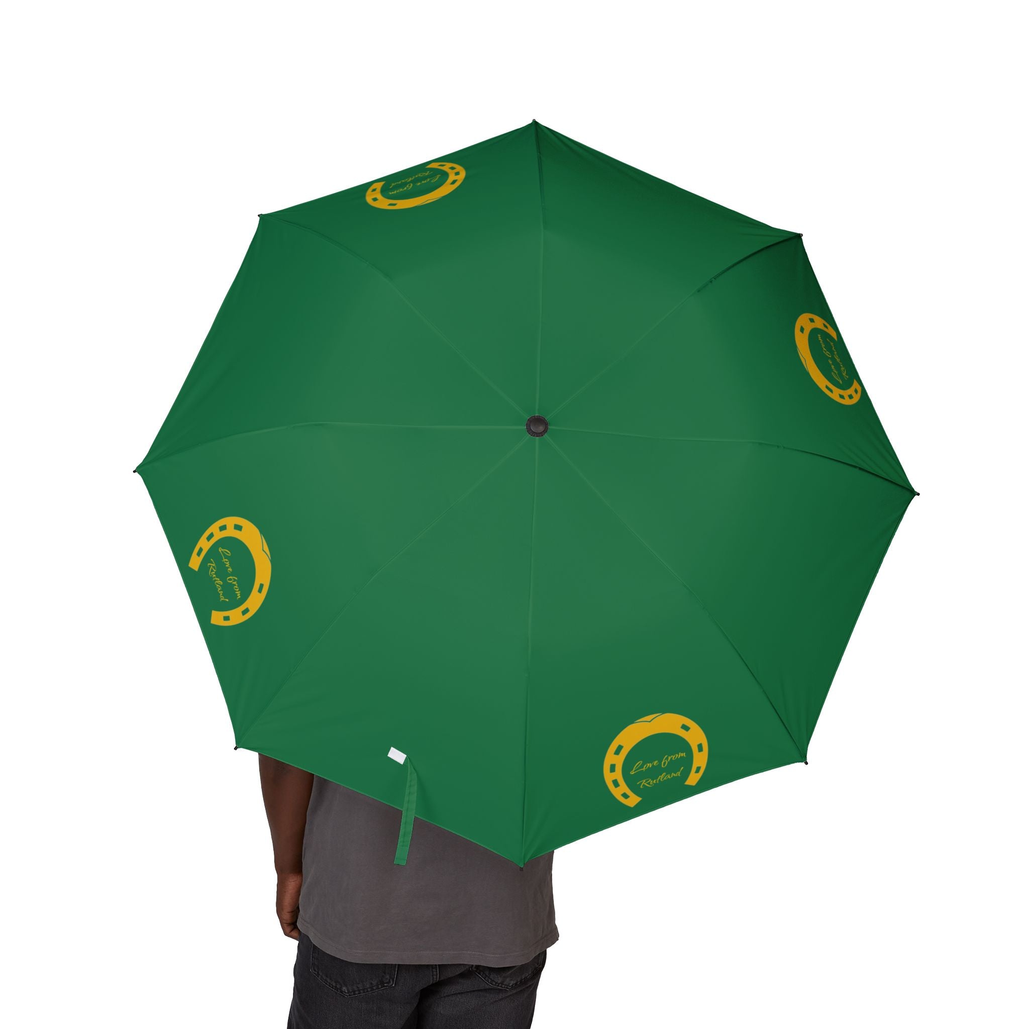 Classic Logo Foldable Umbrella | Compact Automatic Sun & Rain Protection