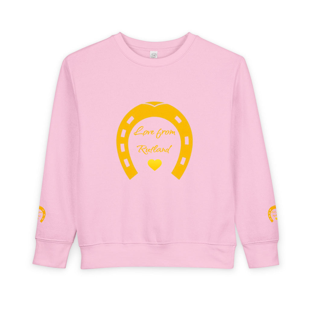 Heart & Horseshoe Toddler Sweatshirt