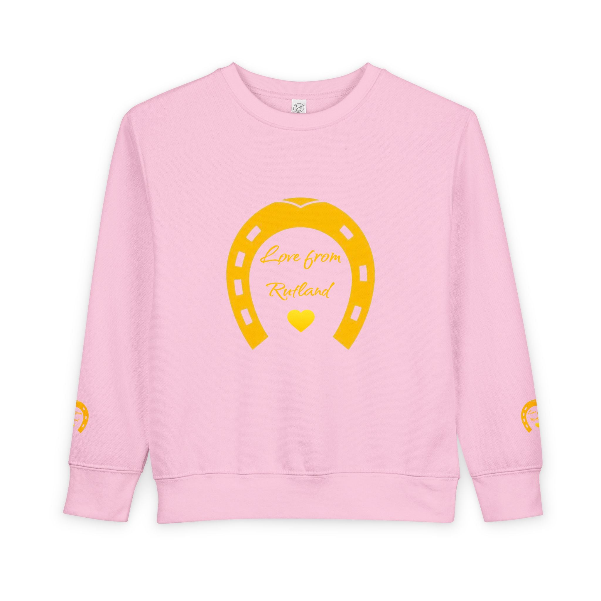 Heart & Horseshoe Toddler Sweatshirt