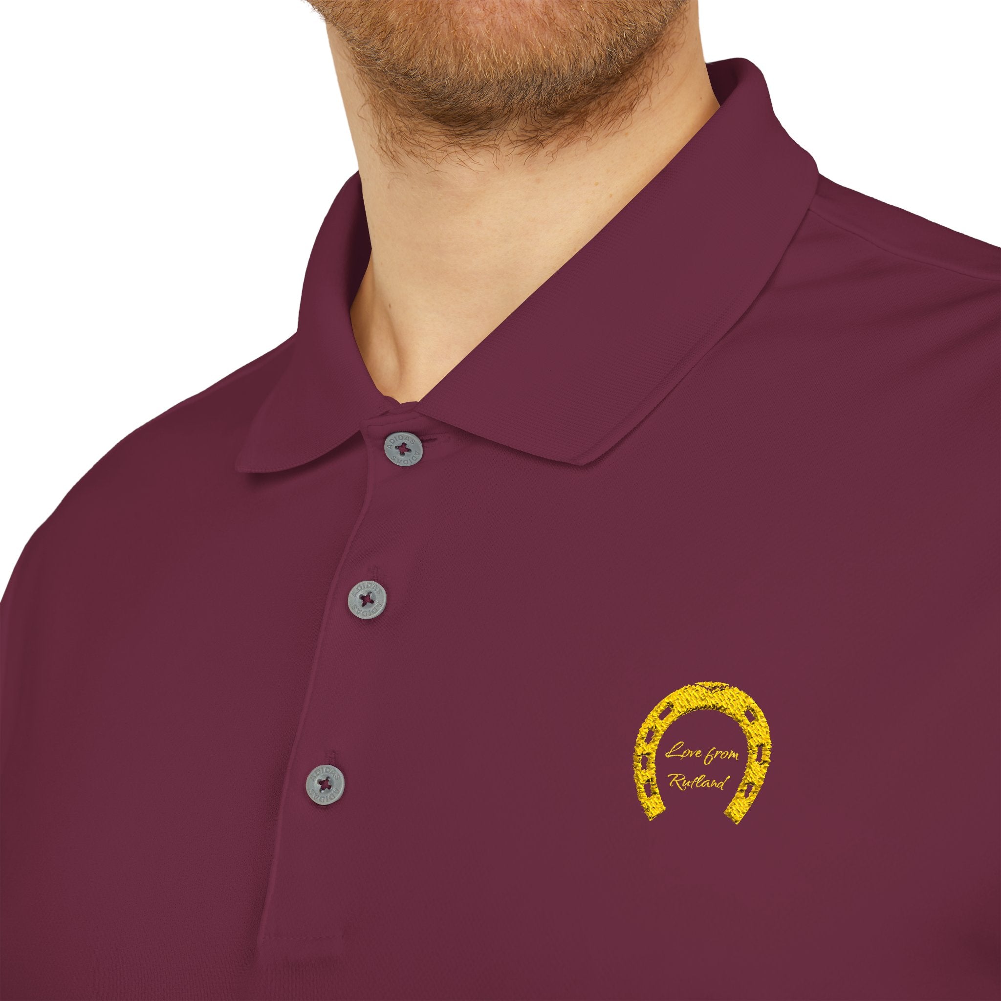 Classic Logo Adidas Unisex Performance Polo