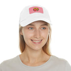 Heart & Horseshoe Cap with Leather Patch (Rectangle)