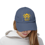 Trendy Distressed Cap with Classic Logo Design