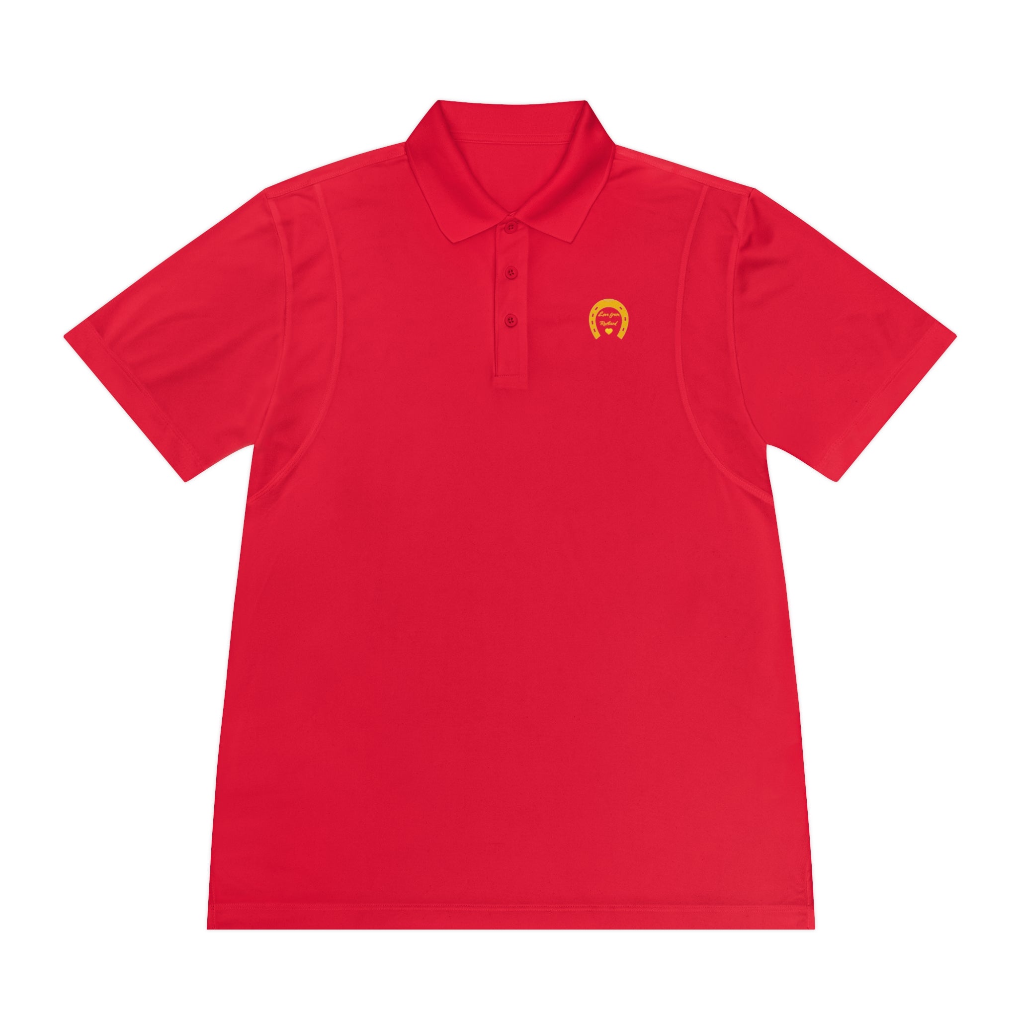 Heart & Horseshoe Men's Sport Polo Shirt