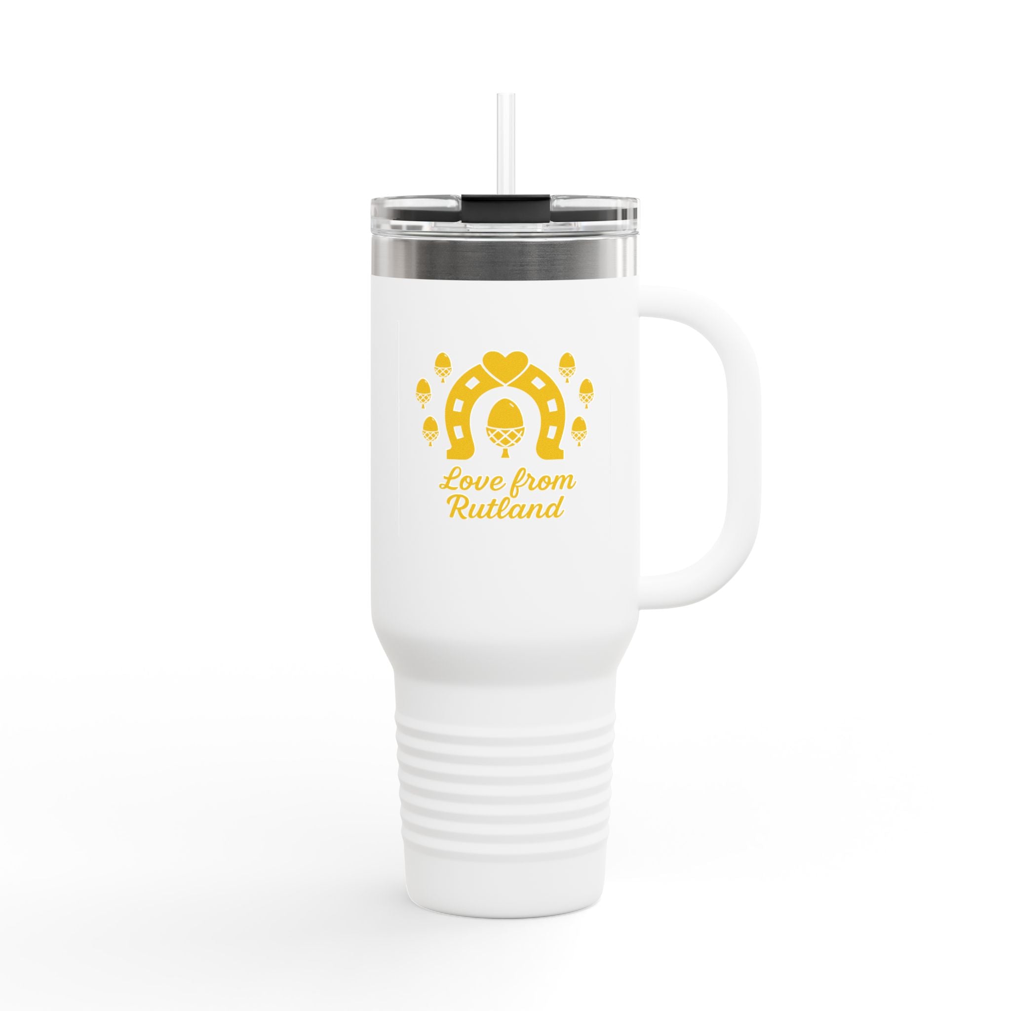 Classic Logo Insulated Travel Mug - Love from Rutland
