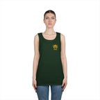 Sunshine Goddess Unisex Heavy Cotton Tank Top, Summer Style, Casual Wear, Beach Day Outfit, Gift for Her, Vacation Attire