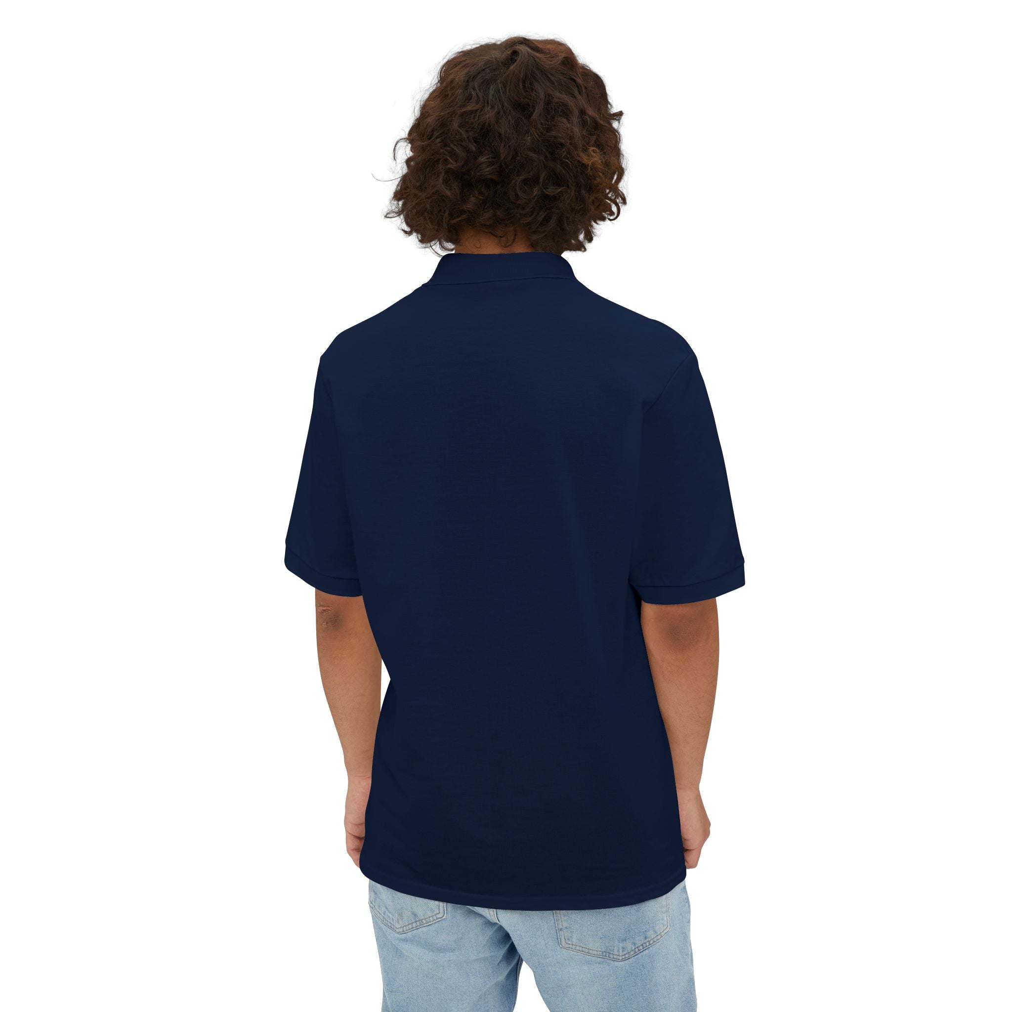 Stylish Men's Piqué Classic Logo Polo Shirt