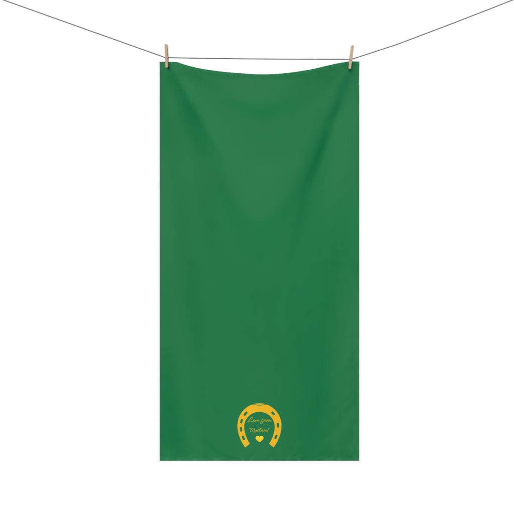 Horseshoe & Heart Mink-Cotton Towel