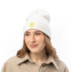 Classic Logo Embroidered Knit Beanie