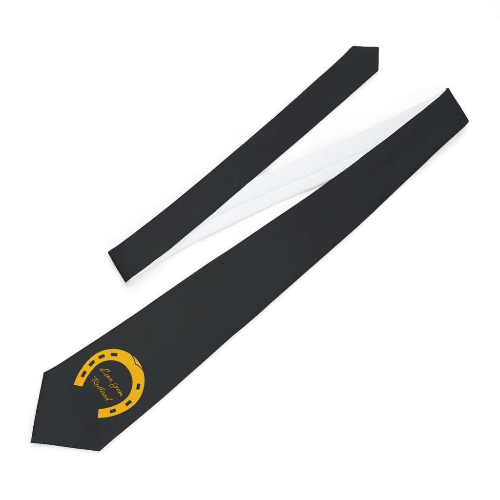 Classic Logo Black Love From Rutland Necktie