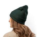 Classic Logo Embroidered Knit Beanie