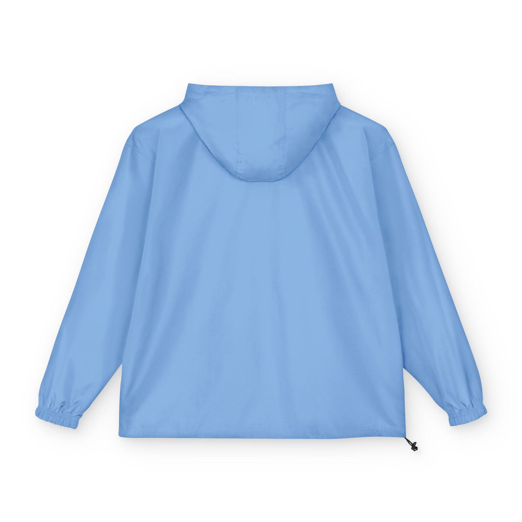 Classic Logo Champion Outdoor Anorak Jacket - Lightweight Rain Gear, Packable Windbreaker