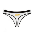 Love From Rutland Women's Thongs, Cute Underwear, Gifts for Her, Valentine's Day, Lingerie, Comfortable Sexy Briefs