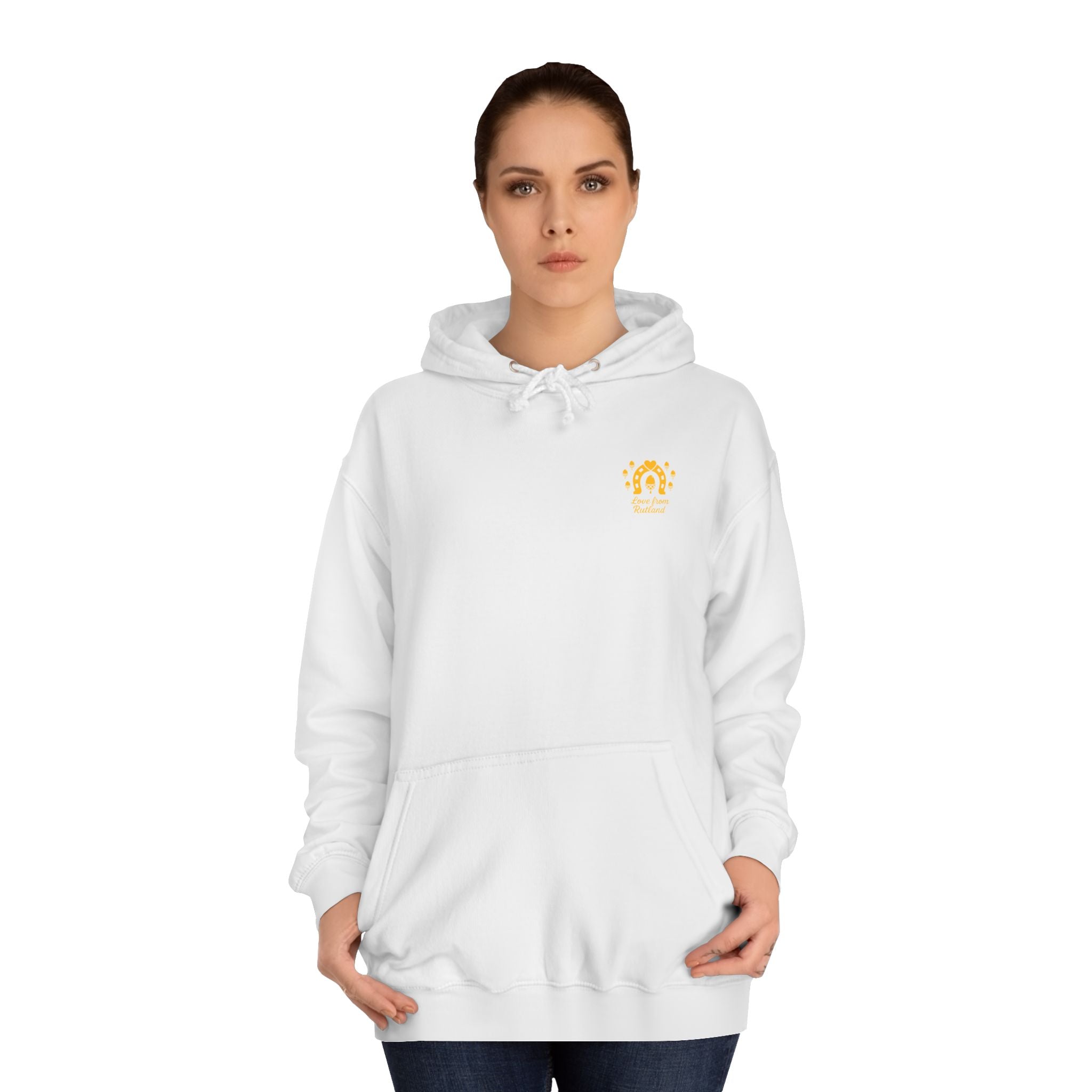 Unisex College Hoodie with Classic Design