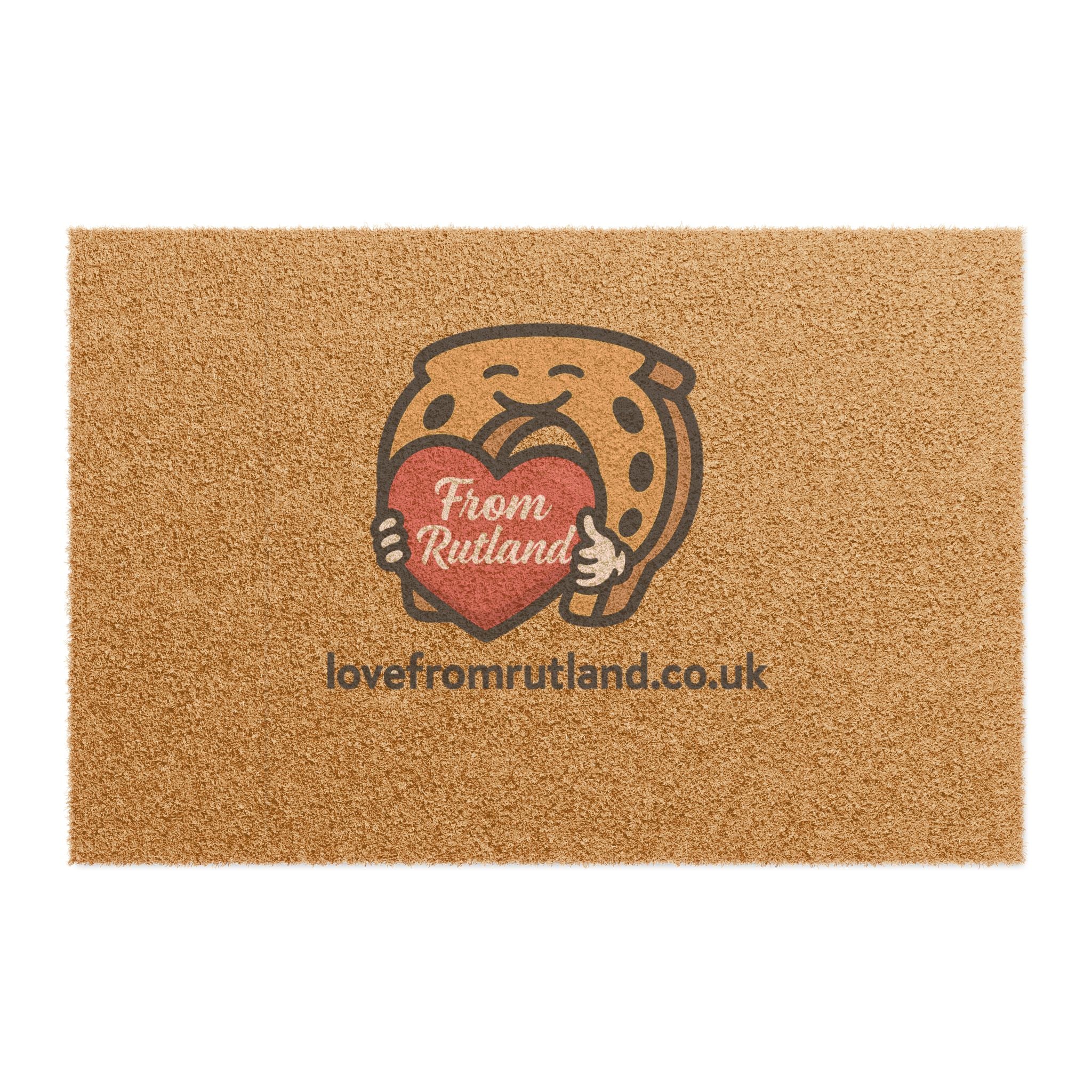 Heart & Horseshoe Doormat