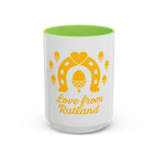 Classic Logo Colourful Love From Rutland Mug