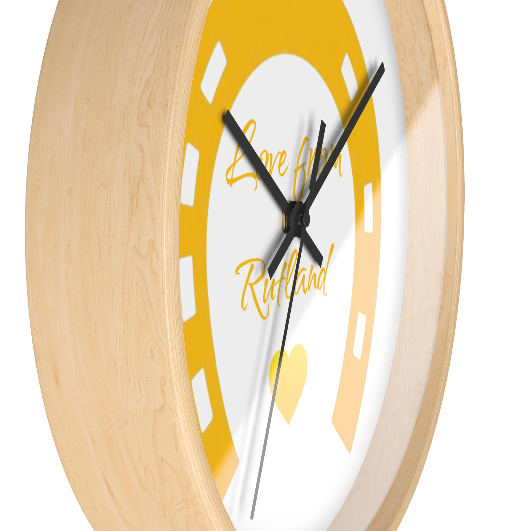 Heart & Horseshoe Wall Clock