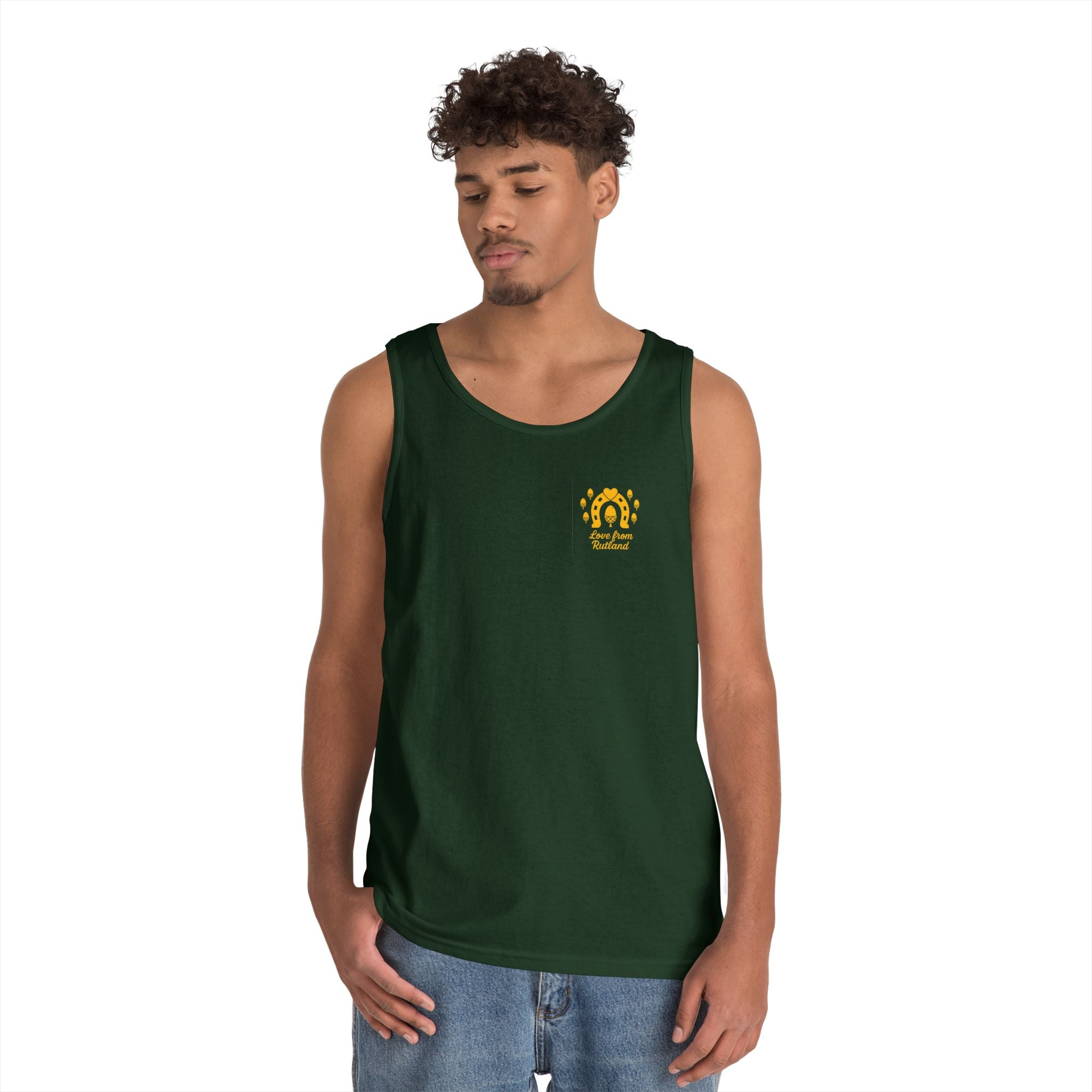 Sunshine Goddess Unisex Heavy Cotton Tank Top, Summer Style, Casual Wear, Beach Day Outfit, Gift for Her, Vacation Attire