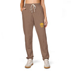 Classic Logo Cozy Garment-Dyed Sweatpants | Unisex Fleece Lounge Pants