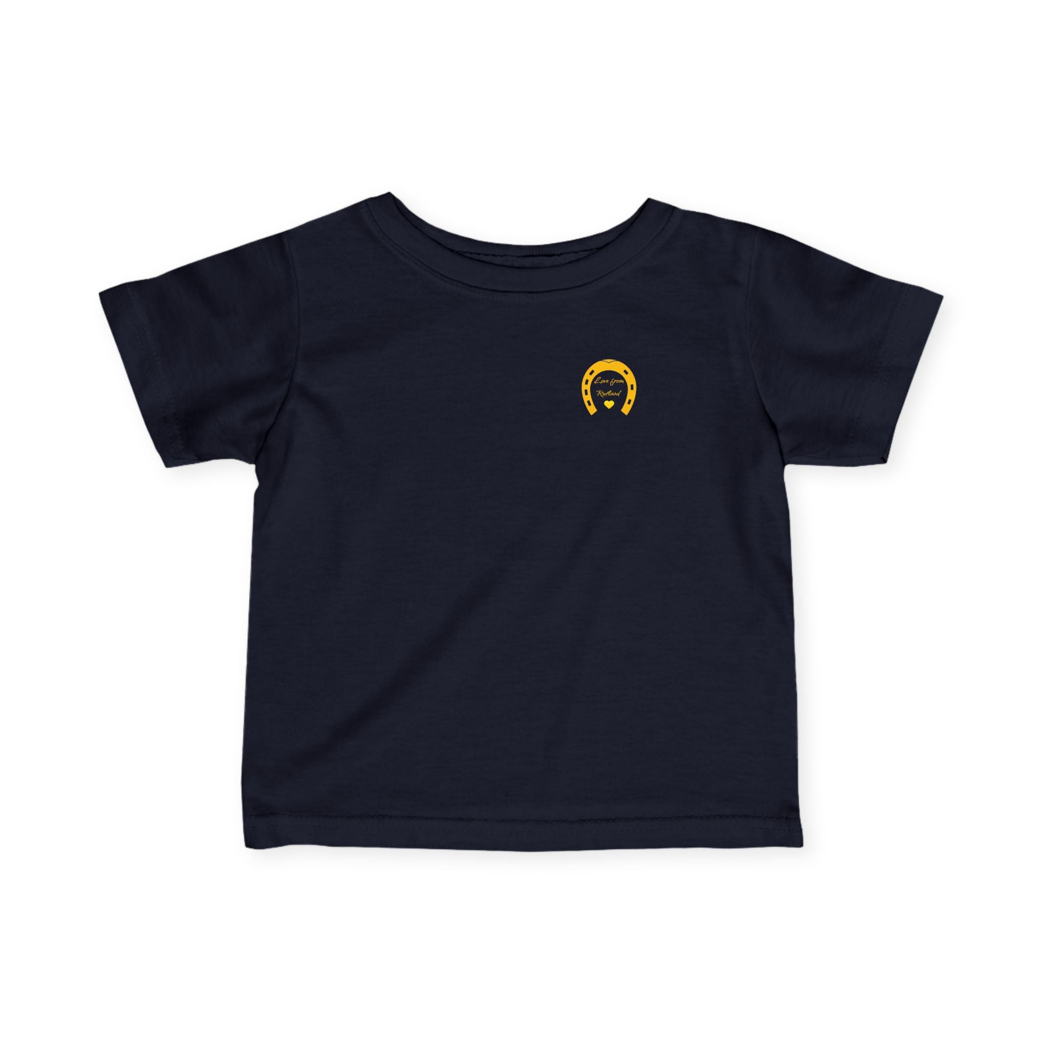 Heart & Horseshoe Infant Fine Jersey Tee