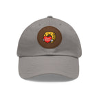 Heart & Horseshoe Cap with Leather Patch (Round)