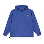 Classic Logo Champion Outdoor Anorak Jacket - Lightweight Rain Gear, Packable Windbreaker