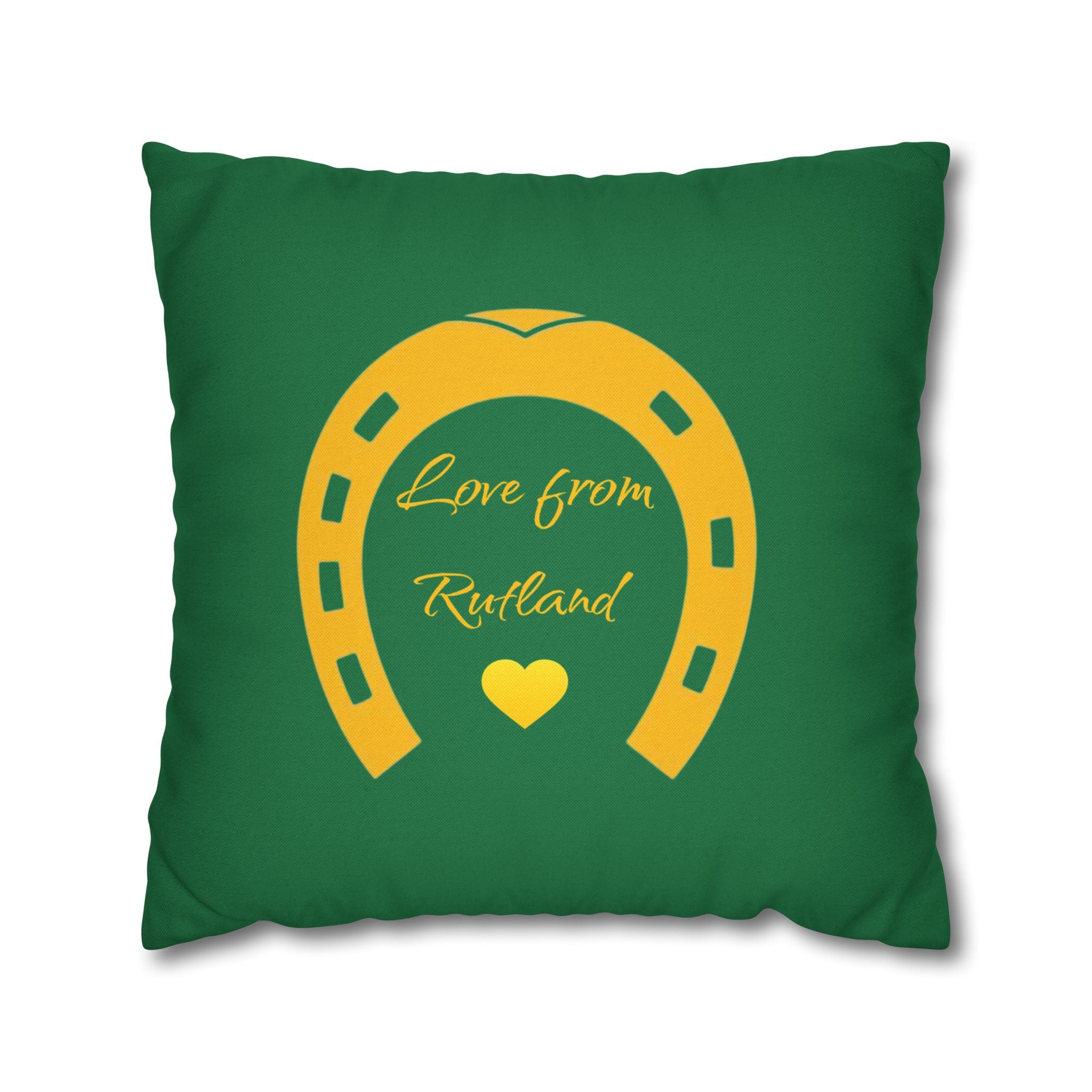 Spun Polyester Square Pillowcase