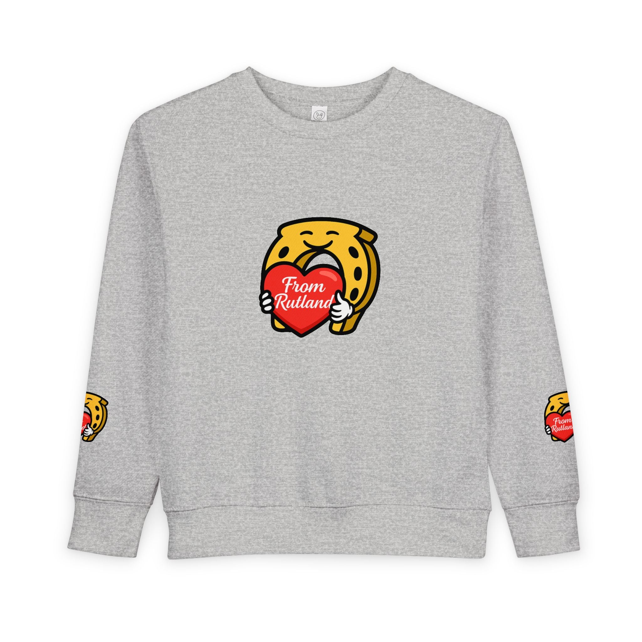 Heart & Horseshoe Toddler Sweatshirt