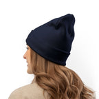 Classic Logo Embroidered Knit Beanie