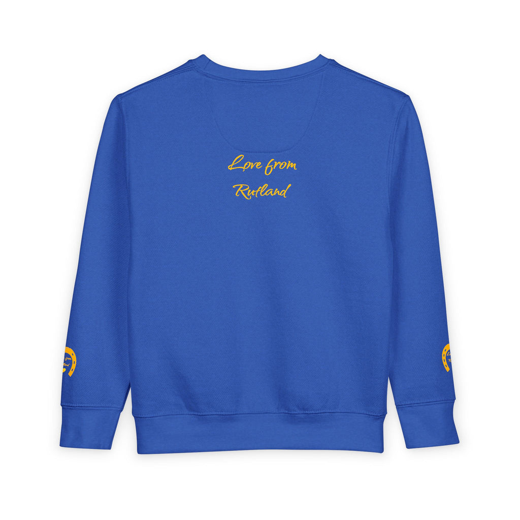 Heart & Horseshoe Toddler Sweatshirt