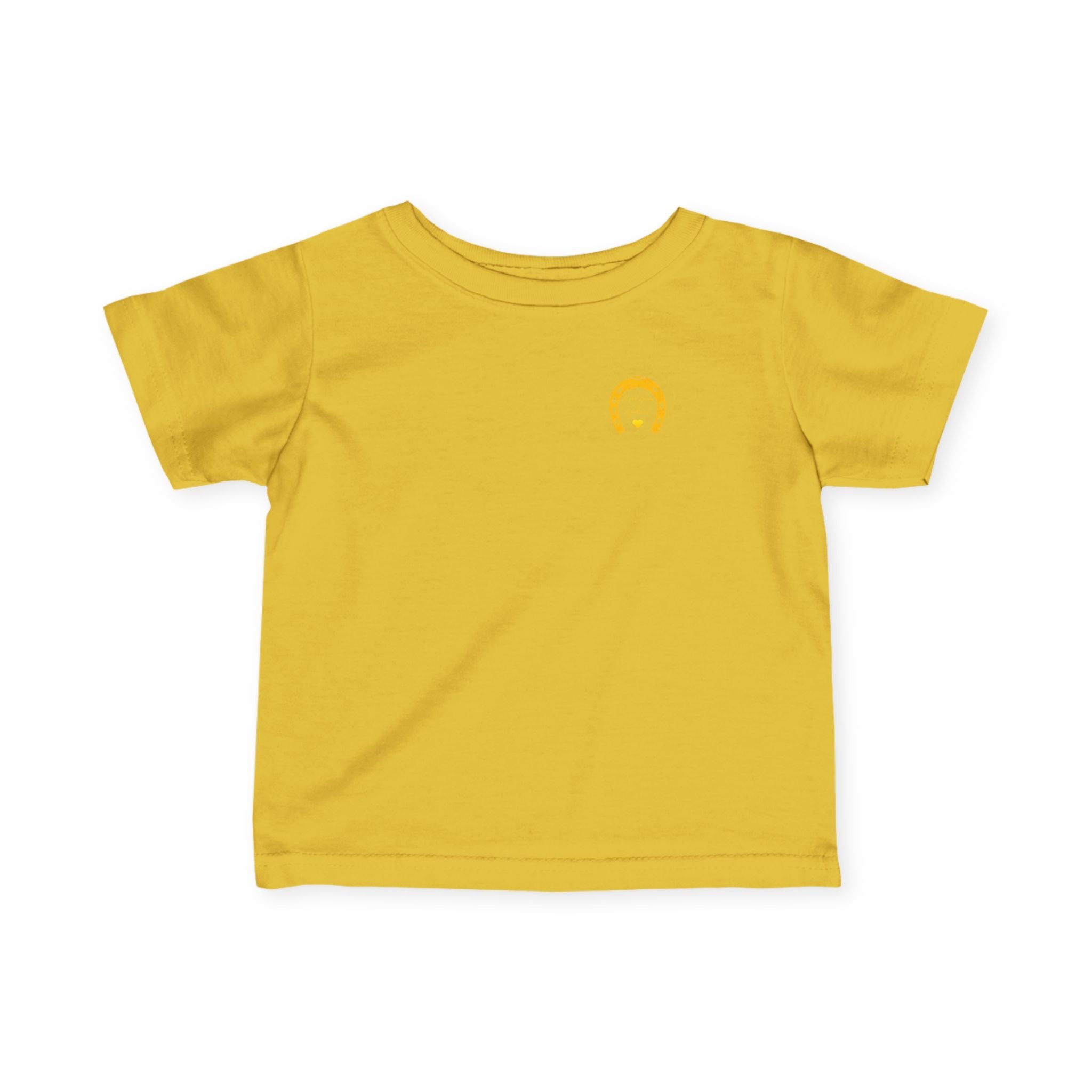 Heart & Horseshoe Infant Fine Jersey Tee