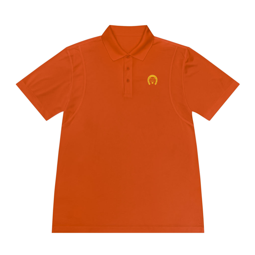 Heart & Horseshoe Men's Sport Polo Shirt