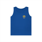 Sunshine Goddess Unisex Heavy Cotton Tank Top, Summer Style, Casual Wear, Beach Day Outfit, Gift for Her, Vacation Attire