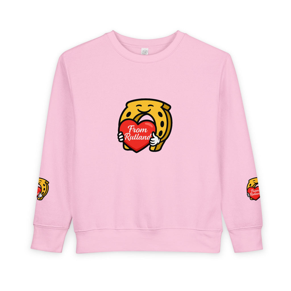 Heart & Horseshoe Toddler Sweatshirt