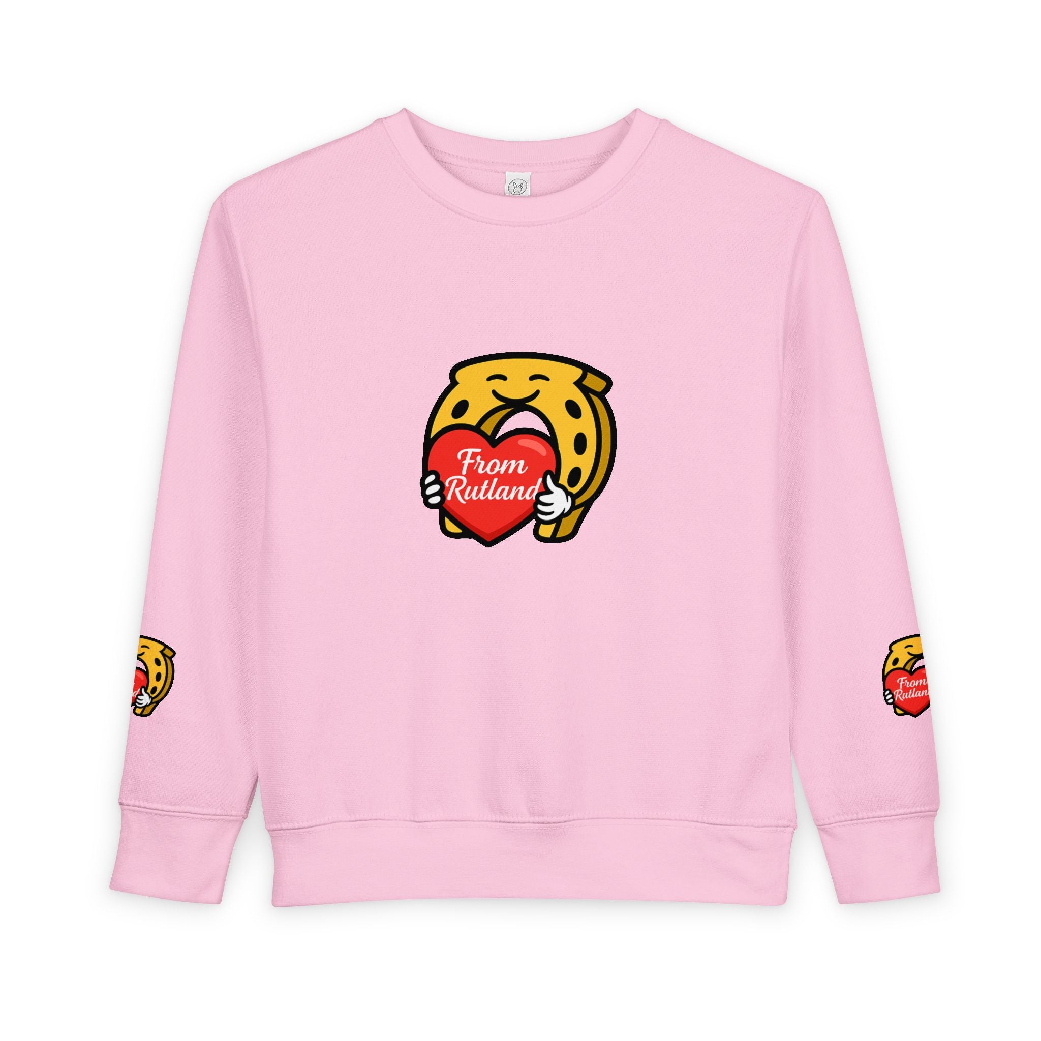Heart & Horseshoe Toddler Sweatshirt