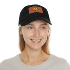 Heart & Horseshoe Cap with Leather Patch (Rectangle)