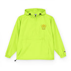 Classic Logo Champion Outdoor Anorak Jacket - Lightweight Rain Gear, Packable Windbreaker