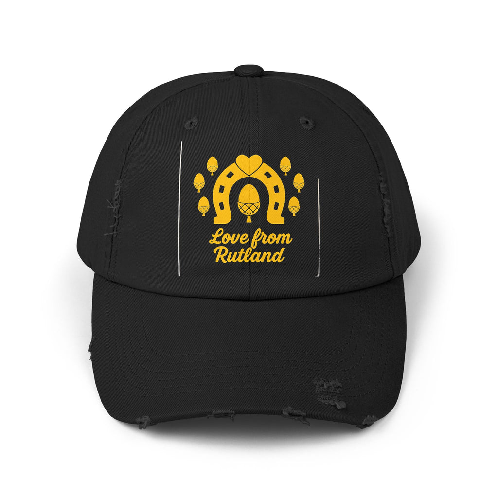 Trendy Distressed Cap with Classic Logo Design