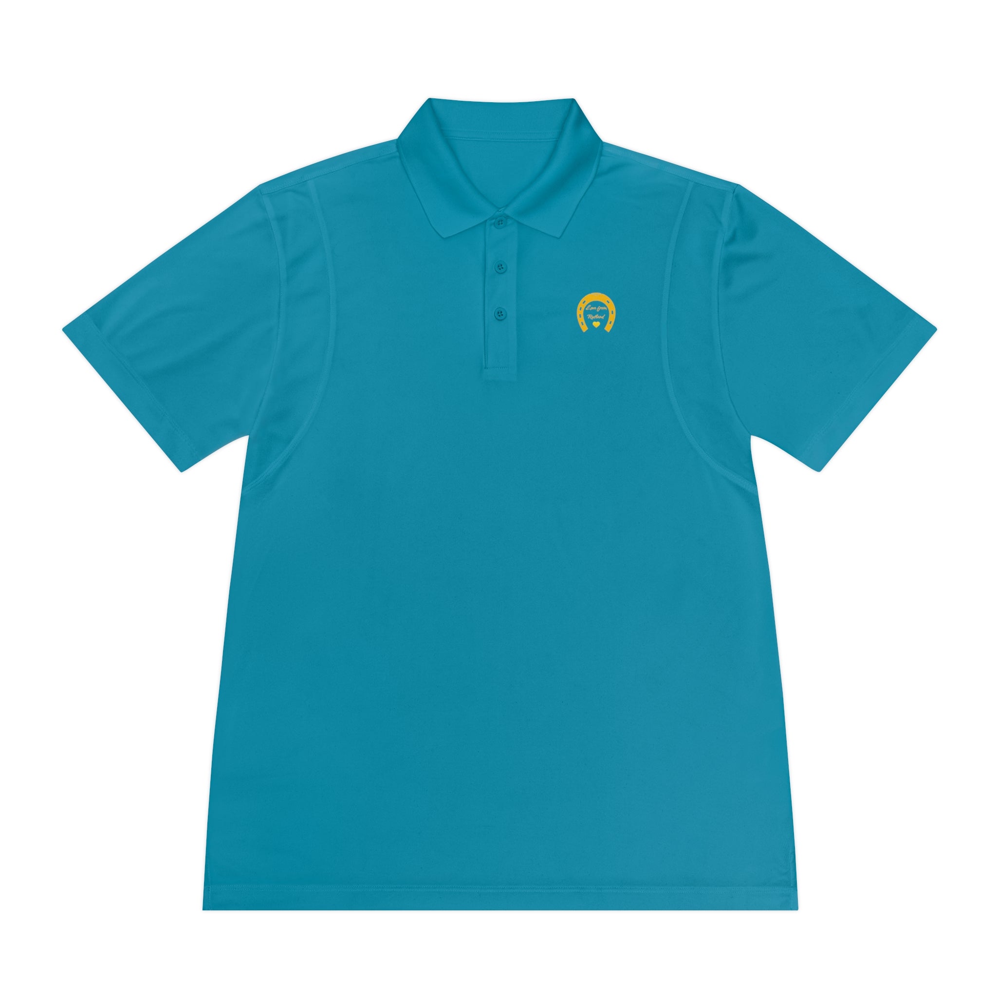 Heart & Horseshoe Men's Sport Polo Shirt