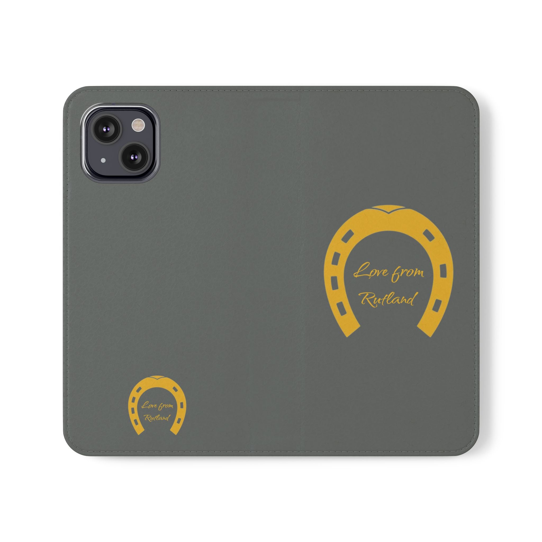 Classic Logo Love From Rutland Flip Phone Cases