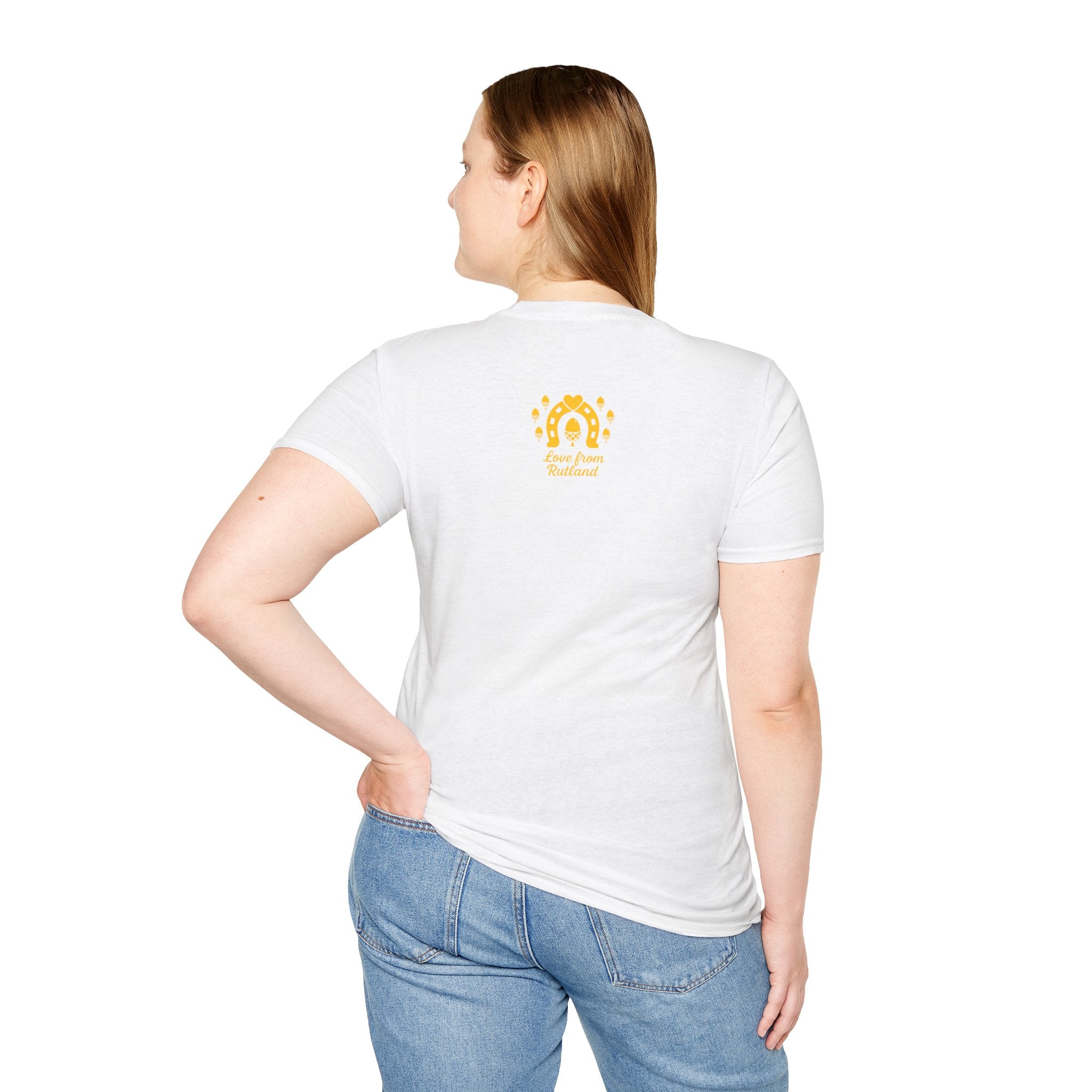 Unisex Softstyle T-Shirt with Classic Logo Design