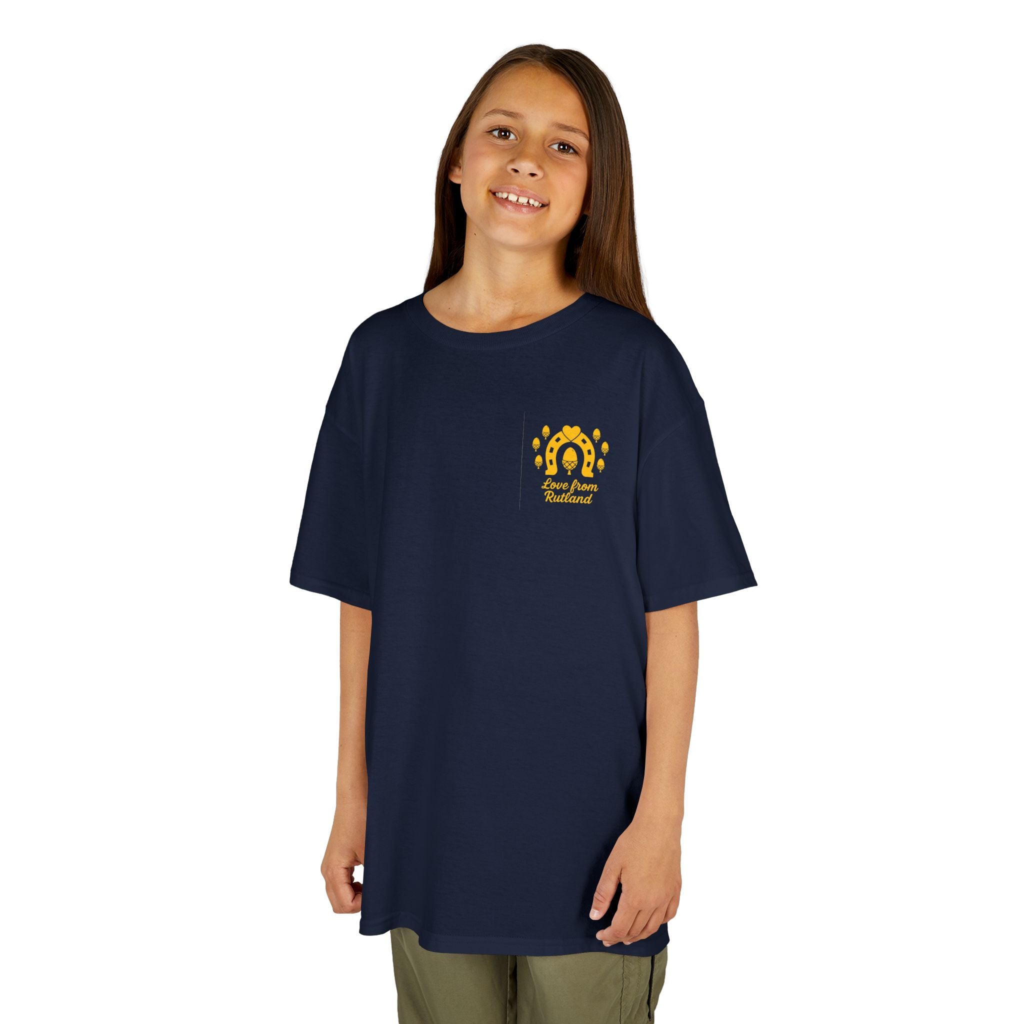 Classic Logo Love From Rutland Kids Tee