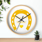 Heart & Horseshoe Wall Clock