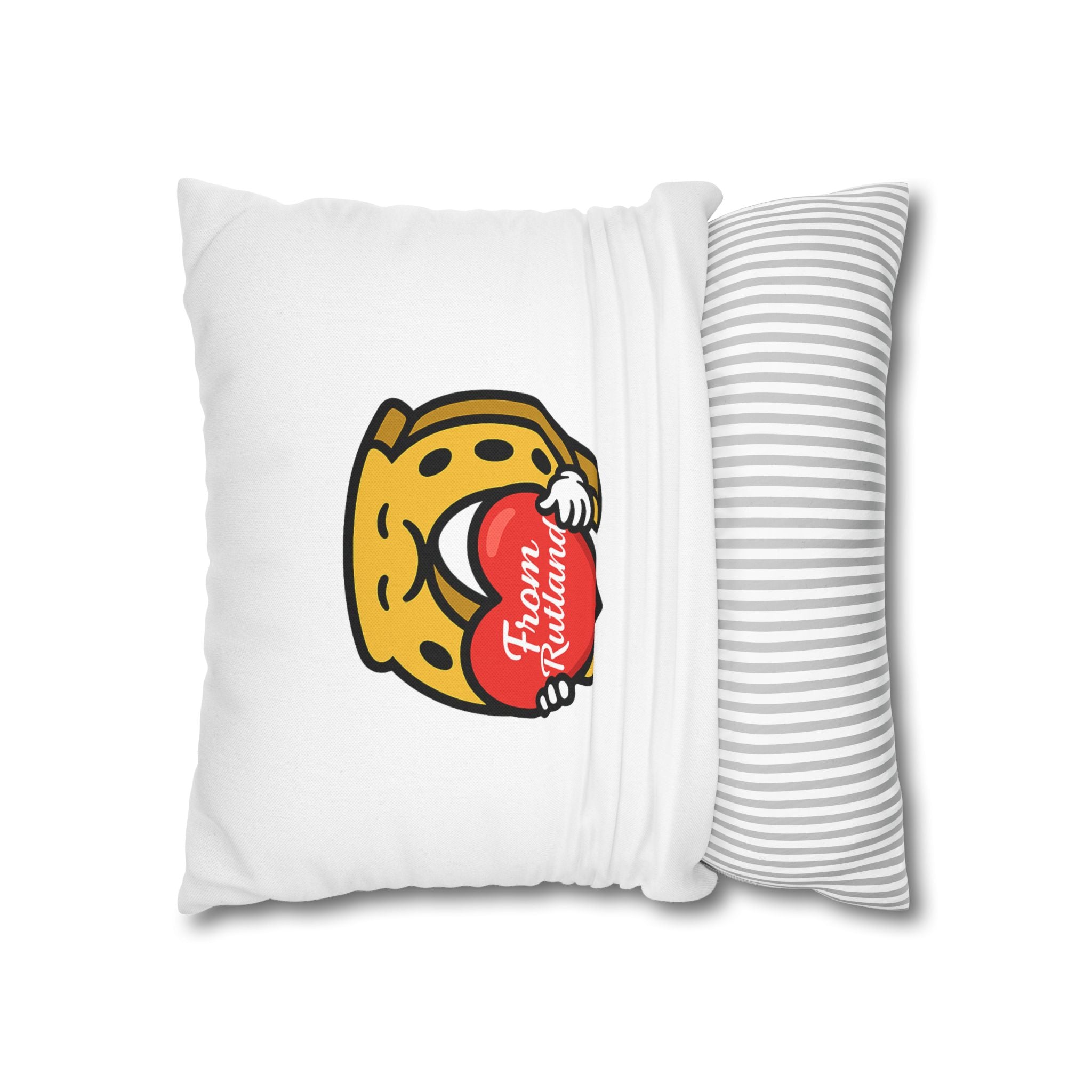 Spun Polyester Square Pillowcase